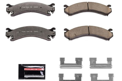 PowerStop Power Stop 01-06 Chevrolet Silverado 3500 Rear Z36 Truck & Tow Brake Pads w/Hardware - Brakes Rotors