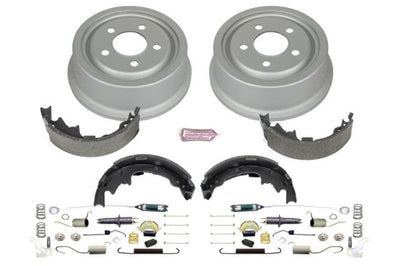 PowerStop Power Stop 01-06 Jeep Wrangler Rear Autospecialty Drum Kit - Brakes Rotors & Pads