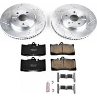 PowerStop Power Stop 01-06 Lexus LS430 Front Z23 Evolution Sport Brake Kit - Brakes Rotors & Pads