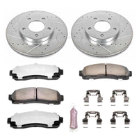 PowerStop Power Stop 01-07 Ford Escape Front Z36 Truck & Tow Brake Kit - Brakes Rotors Pads