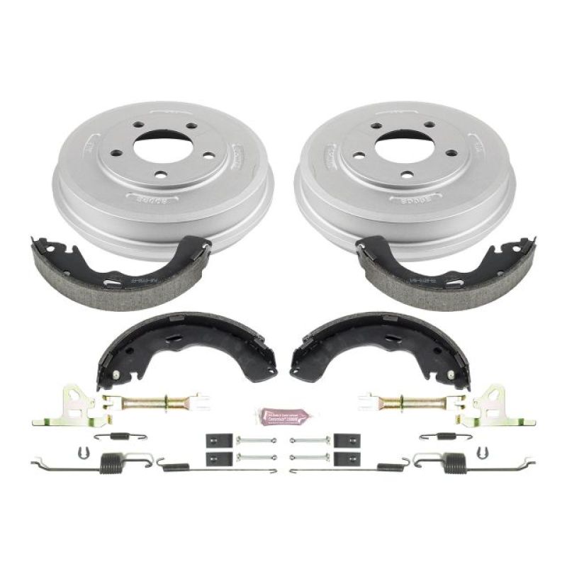 PowerStop Power Stop 01-07 Ford Escape Rear Autospecialty Drum Kit - Brakes Rotors & Pads