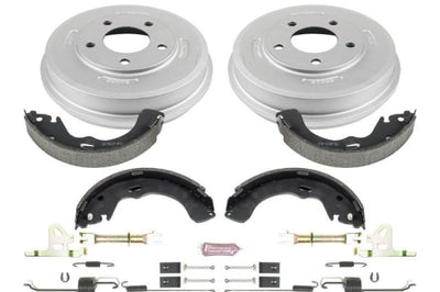 PowerStop Power Stop 01-07 Ford Escape Rear Autospecialty Drum Kit - Brakes Rotors & Pads
