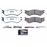 PowerStop Power Stop 01-08 Dodge Ram 2500 Rear Z36 Truck & Tow Brake Pads w/Hardware - Brakes Rotors