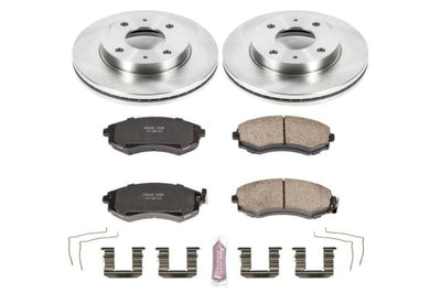 PowerStop Power Stop 02-03 Hyundai Sonata Front Autospecialty Brake Kit - Brakes Rotors & Pads