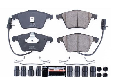 PowerStop Power Stop 02-04 Audi A6 Quattro Front Z23 Evolution Sport Brake Pads w/Hardware - Brakes Rotors &