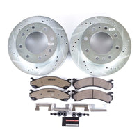 PowerStop Power Stop 02-04 Chevrolet Avalanche 2500 Front Z36 Truck & Tow Brake Kit - Brakes Rotors Pads