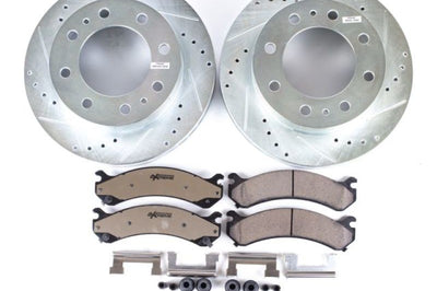 PowerStop Power Stop 02-04 Chevrolet Avalanche 2500 Front Z36 Truck & Tow Brake Kit - Brakes Rotors Pads