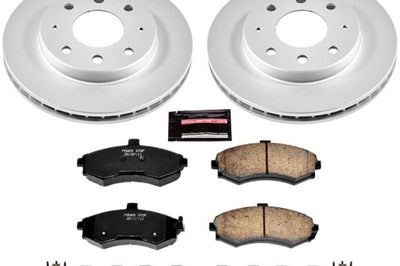 PowerStop Power Stop 02-05 Hyundai Elantra Front Z17 Evolution Geomet Coated Brake Kit - Brakes Rotors & Pads