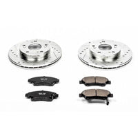 PowerStop Power Stop 02-06 Acura RSX Front Z23 Evolution Sport Brake Kit - Brakes Rotors & Pads
