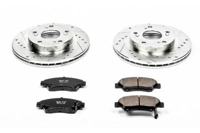 PowerStop Power Stop 02-06 Acura RSX Front Z23 Evolution Sport Brake Kit - Brakes Rotors & Pads