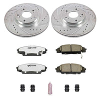 PowerStop Power Stop 02-06 Acura RSX Front Z26 Street Warrior Brake Kit - Brakes Rotors & Pads