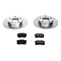 PowerStop Power Stop 02-06 Audi A4 Rear Z23 Evolution Sport Brake Kit - Brakes Rotors & Pads