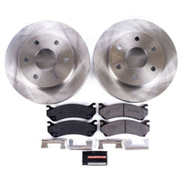PowerStop Power Stop 02-06 Cadillac Escalade Front Autospecialty Brake Kit - Brakes Rotors & Pads