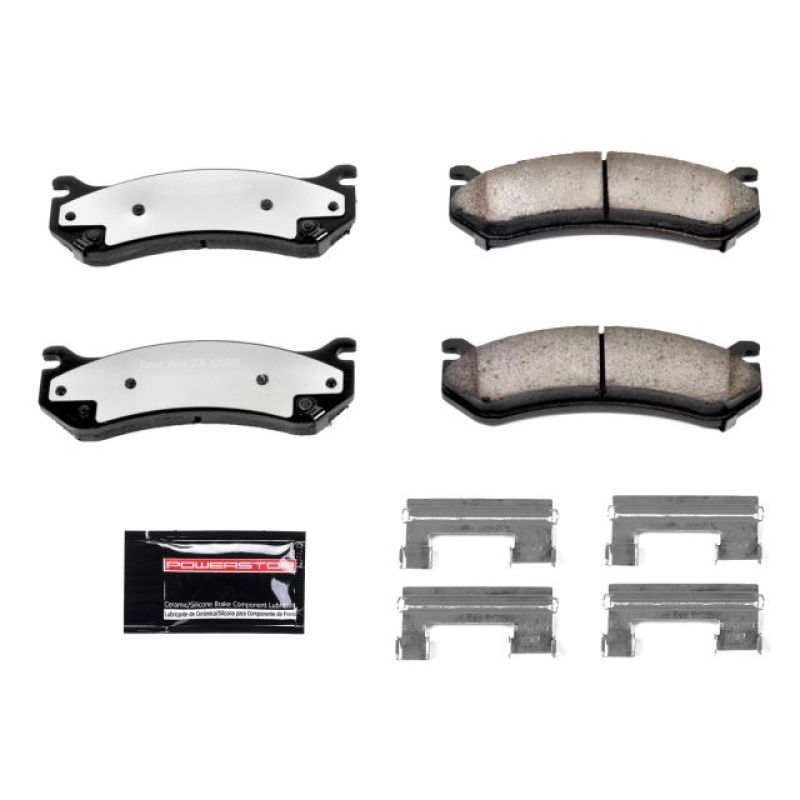 PowerStop Power Stop 02-06 Cadillac Escalade Front or Rear Z36 Truck & Tow Brake Pads w/Hardware - Brakes Rotors
