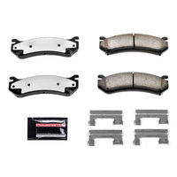 PowerStop Power Stop 02-06 Cadillac Escalade Front or Rear Z36 Truck & Tow Brake Pads w/Hardware - Brakes Rotors
