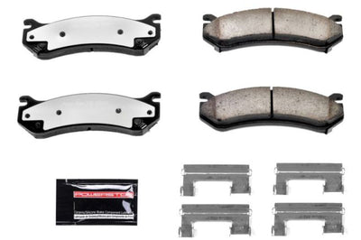 PowerStop Power Stop 02-06 Cadillac Escalade Front or Rear Z36 Truck & Tow Brake Pads w/Hardware - Brakes Rotors