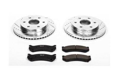 PowerStop Power Stop 02-06 Cadillac Escalade Front Z23 Evolution Sport Brake Kit - Brakes Rotors & Pads