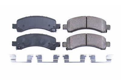 PowerStop Power Stop 02-06 Cadillac Escalade Rear Z17 Evolution Ceramic Brake Pads w/Hardware - Brakes Rotors &