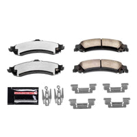 PowerStop Power Stop 02-06 Cadillac Escalade Rear Z36 Truck & Tow Brake Pads w/Hardware - Brakes Rotors