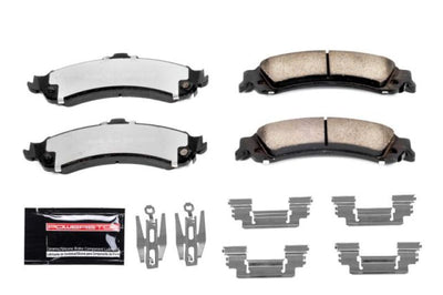 PowerStop Power Stop 02-06 Cadillac Escalade Rear Z36 Truck & Tow Brake Pads w/Hardware - Brakes Rotors