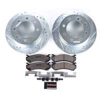 PowerStop Power Stop 02-06 Chevrolet Avalanche 2500 Rear Z36 Truck & Tow Brake Kit - Brakes Rotors Pads