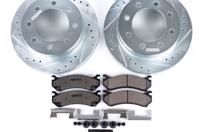 PowerStop Power Stop 02-06 Chevrolet Avalanche 2500 Rear Z36 Truck & Tow Brake Kit - Brakes Rotors Pads