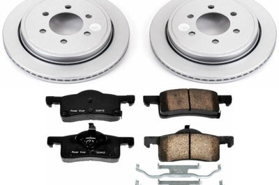 PowerStop Power Stop 02-06 Ford Expedition Rear Z17 Evolution Geomet Coated Brake Kit - Brakes Rotors & Pads