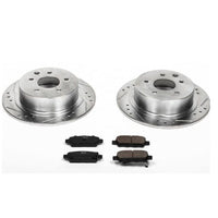 PowerStop Power Stop 02-06 Nissan Altima Rear Z23 Evolution Sport Brake Kit - Brakes Rotors & Pads