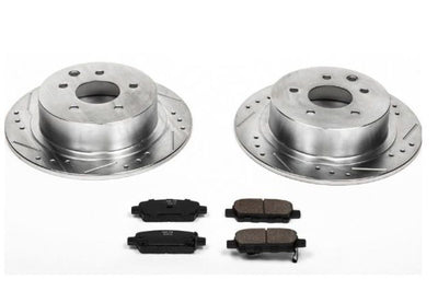 PowerStop Power Stop 02-06 Nissan Altima Rear Z23 Evolution Sport Brake Kit - Brakes Rotors & Pads