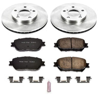 PowerStop Power Stop 02-06 Toyota Camry Front Autospecialty Brake Kit - Brakes Rotors & Pads