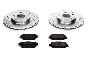 PowerStop Power Stop 02-06 Toyota Camry Front Z23 Evolution Sport Brake Kit - Brakes Rotors & Pads