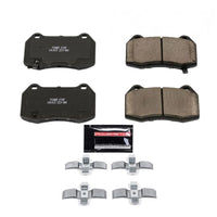 PowerStop Power Stop 03-04 Infiniti G35 Front Z23 Evolution Sport Brake Pads w/Hardware - Brakes Rotors &