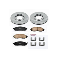 PowerStop Power Stop 03-04 Nissan Frontier Front Autospecialty Brake Kit - Brakes Rotors & Pads