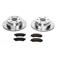 PowerStop Power Stop 03-05 Chevrolet Astro Rear Z23 Evolution Sport Brake Kit - Brakes Rotors & Pads
