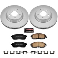 PowerStop Power Stop 03-05 Infiniti G35 Front Z17 Evolution Geomet Coated Brake Kit - Brakes Rotors & Pads