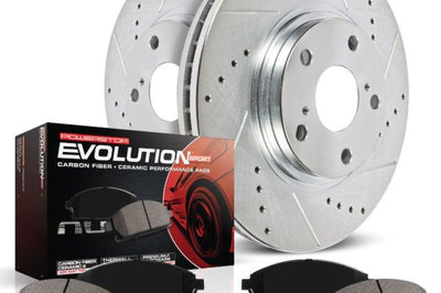 PowerStop Power Stop 03-05 Infiniti G35 Rear Z23 Evolution Sport Brake Kit - Brakes Rotors & Pads
