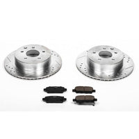 PowerStop Power Stop 03-05 Infiniti G35 Rear Z23 Evolution Sport Brake Kit - Brakes Rotors & Pads