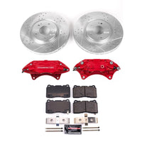 PowerStop Power Stop 03-06 Mitsubishi Lancer Front Z23 Evolution Kit w/Calipers - Brakes Rotors & Pads