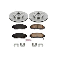 PowerStop Power Stop 03-07 Honda Accord Front Autospecialty Brake Kit - Brakes Rotors & Pads