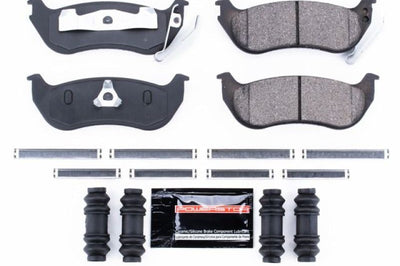 PowerStop Power Stop 03-07 Jeep Liberty Rear Z23 Evolution Sport Brake Pads w/Hardware - Brakes Rotors &