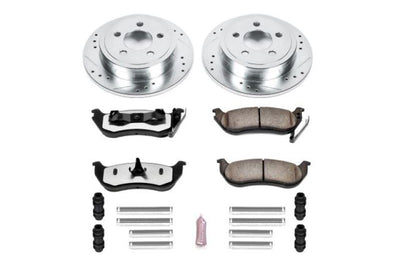 PowerStop Power Stop 03-07 Jeep Liberty Rear Z36 Truck & Tow Brake Kit - Brakes Rotors Pads