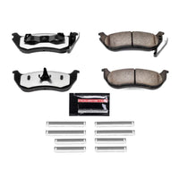 PowerStop Power Stop 03-07 Jeep Liberty Rear Z36 Truck & Tow Brake Pads w/Hardware - Brakes Rotors