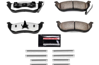 PowerStop Power Stop 03-07 Jeep Liberty Rear Z36 Truck & Tow Brake Pads w/Hardware - Brakes Rotors