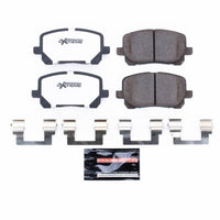 PowerStop Power Stop 03-08 Pontiac Vibe Front Z26 Extreme Street Brake Pads w/Hardware - Brakes Rotors &