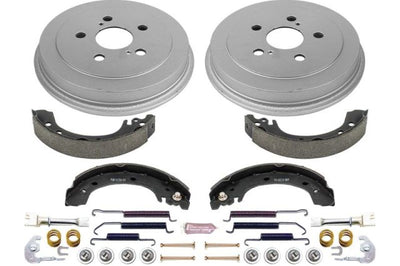PowerStop Power Stop 03-08 Toyota Corolla Rear Autospecialty Drum Kit - Brakes Rotors & Pads