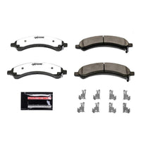 PowerStop Power Stop 03-09 Chevrolet Express 3500 Rear Z36 Truck & Tow Brake Pads w/Hardware - Brakes Rotors