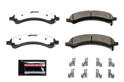 PowerStop Power Stop 03-09 Chevrolet Express 3500 Rear Z36 Truck & Tow Brake Pads w/Hardware - Brakes Rotors