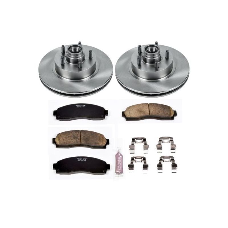 PowerStop Power Stop 03-09 Ford Ranger Front Autospecialty Brake Kit - Brakes Rotors & Pads