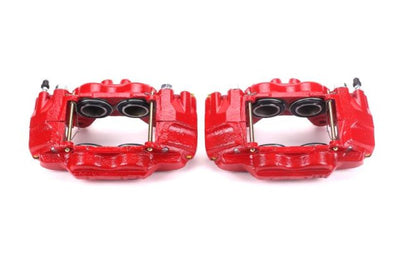 PowerStop Power Stop 03-09 Lexus GX470 Front Red Calipers w/o Brackets - Pair - Brakes Rotors & Pads