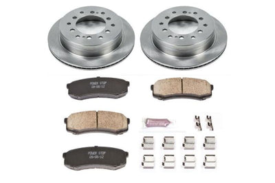 PowerStop Power Stop 03-09 Lexus GX470 Rear Autospecialty Brake Kit - Brakes Rotors & Pads
